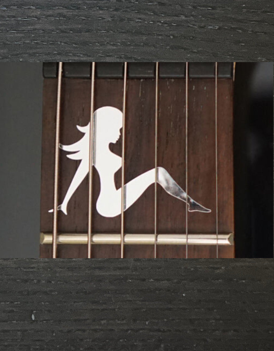 Mud Flap Girl Inlay Stickers