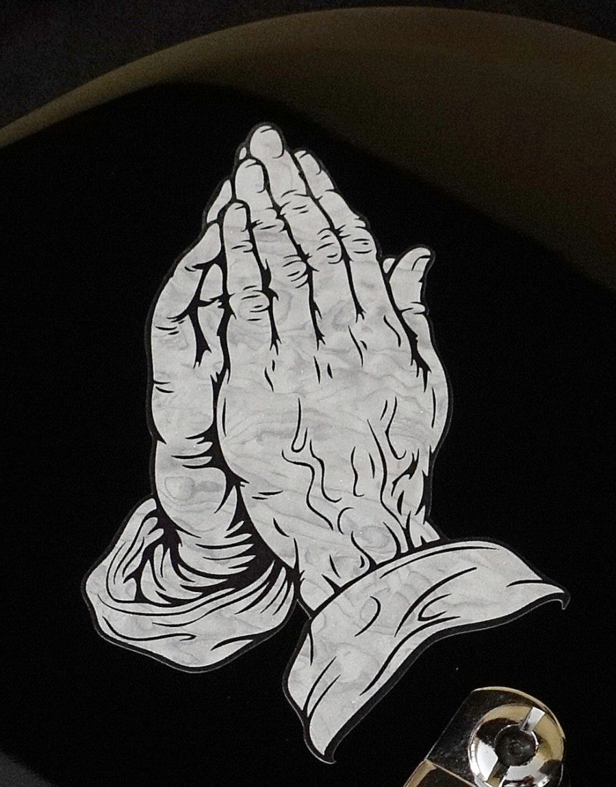 praying hands sticker